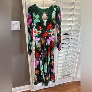 Maeve Anthropologie Midi floral Dress- Size 0